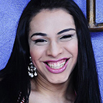 Horny tranny with great boobs!