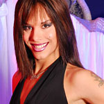 Stunningly gorgeous tgirl gets naked